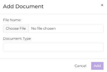 Add Document Dialog